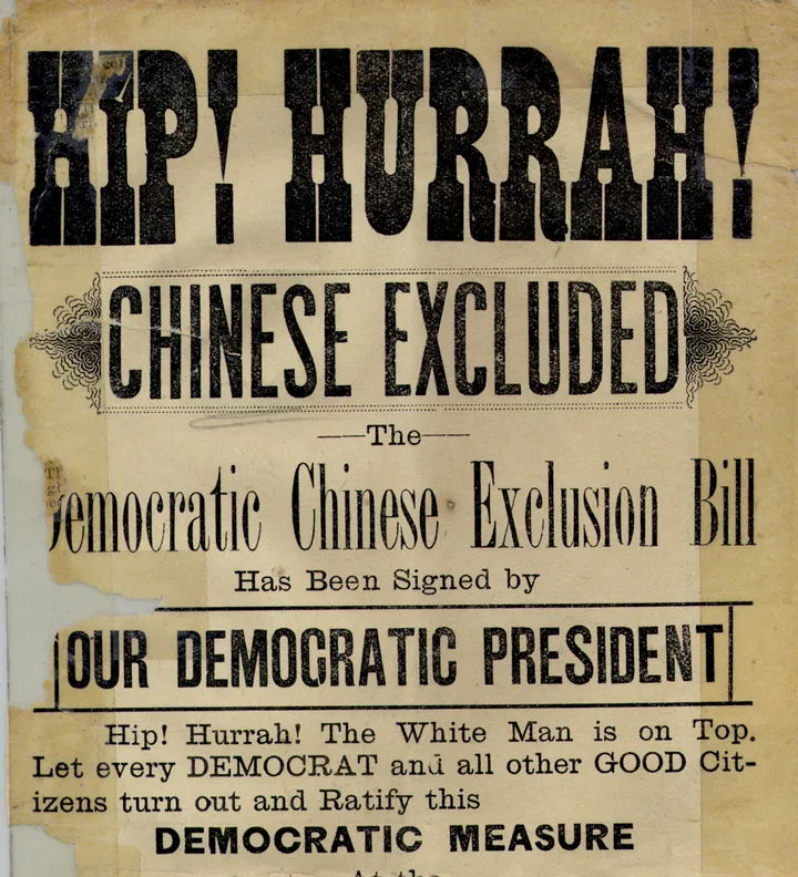 Chinese Exclusion Act of 1882