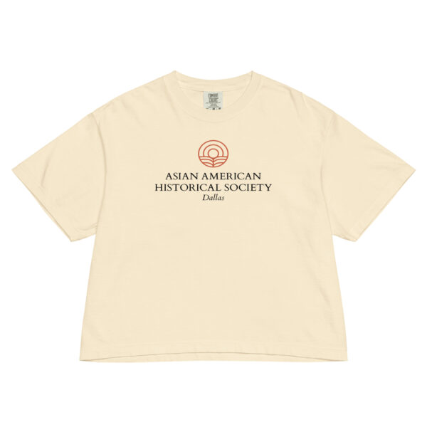 Dallas Asian American Historical Society - heavyweight boxy tee