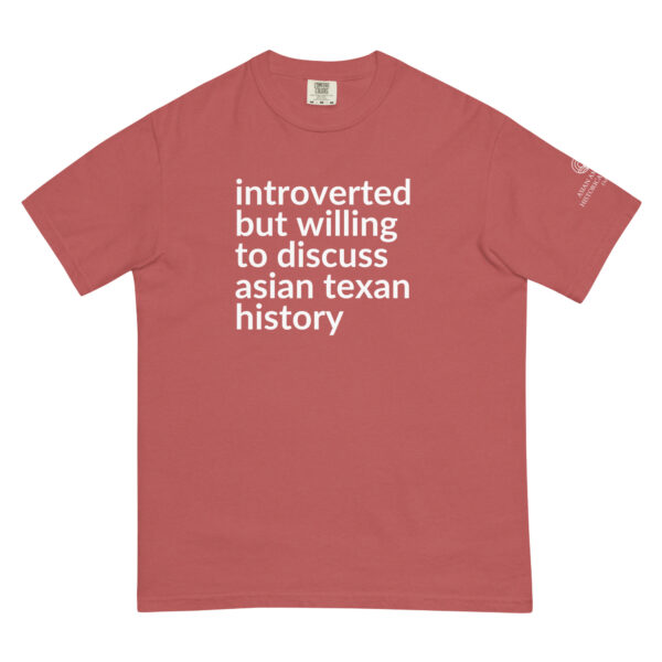 introverted asian texans - heavyweight t-shirt